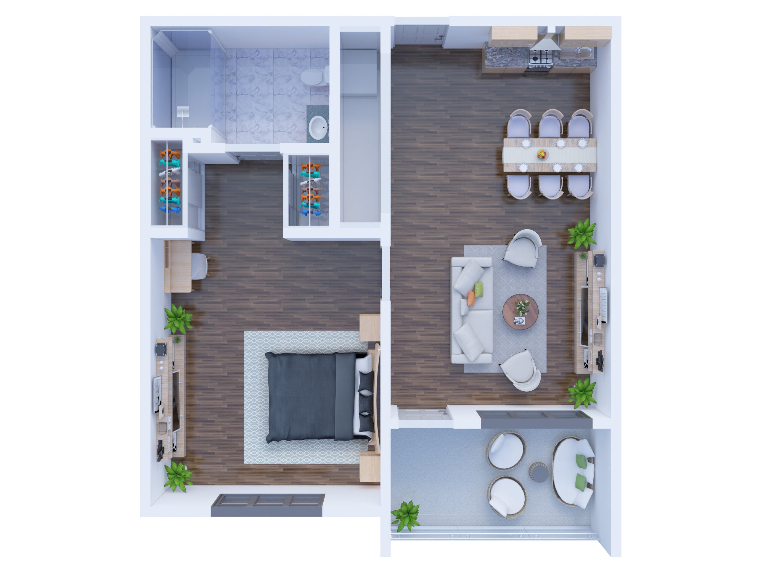 B1 One Bedroom