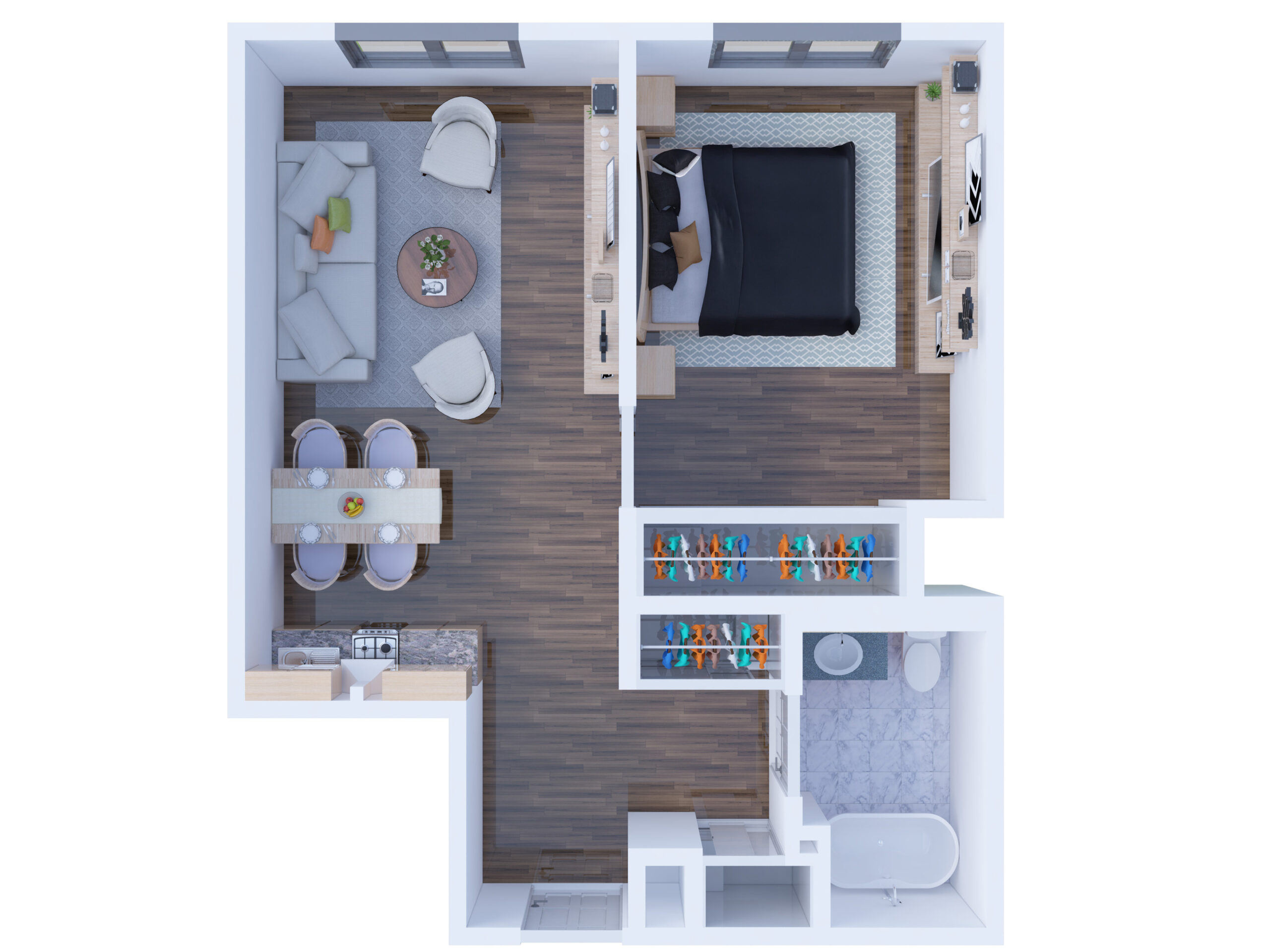 B2 One Bedroom
