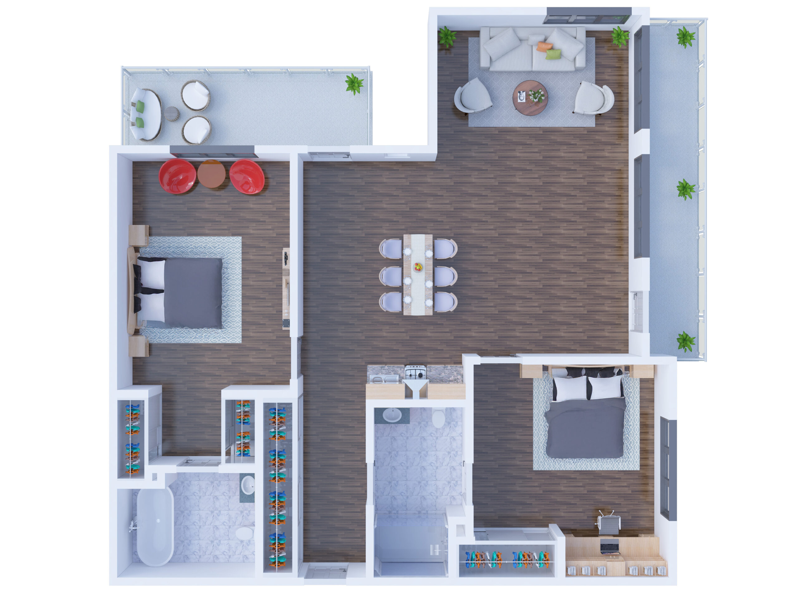 C1 Two Bedroom